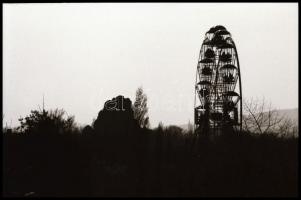 cca 1976 Budapest, Vidámpark, Kalocsai Rudolf (?-?) budapesti fotóriporter és fotóművész hagyatékábó...