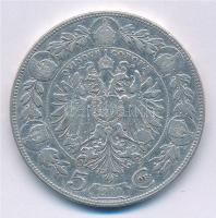 Ausztria 1900. 5K Ag "Ferenc József" T:2-,3 
Austria 1900. 5 Corona "Franz Joseph&qu...