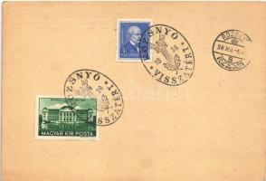 Esztergom, Szent Antal Kollégium, Ferences nevelőintézet és gimnázium + "1938 Rozsnyó visszatér...