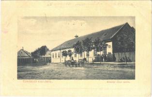 1916 Vinga, Községi elemi iskola. W.L. Bp. 5432. / school (r)