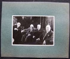 1948 Rákosi, Szakasits, Dinnyés Lajos fotón