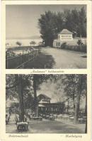 1940 Balatonalmádi, Budatava halászcsárda, kerthelyiség