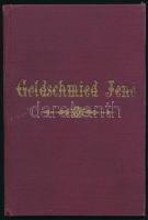 1884 Goldschmied Jenő Mózes hitű nyomdai gépmester munkakönyve