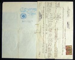 1924 Anyakönyvi kivonat Adolf Steiner rabbi aláírásával