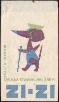 cca 1960 Zizi édesség papírzacskó