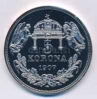 DN "Magyarok Krónikája - Kossuth Lajos azt üzente" ezüstözött, multicolor Cu emlékérem tan...