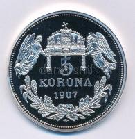 DN "Magyarok Krónikája - Bizalmam az ősi erényben" ezüstözött, multicolor Cu emlékérem tan...