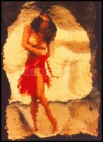 cca 1972 Czakó László (?-?) pécsi fotóművész hagyatékából 13 db vintage DIAPOZITÍV, 36x24 mm