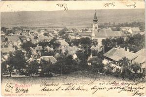 1905 Budakeszi, látkép, templom. Stern Jakab kiadása (EB)
