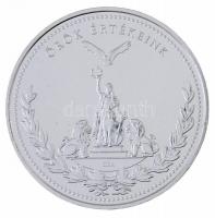 Csontos Attila DN "Örök értékeink / Déli harangszó" aranyozott, ezüstözött fém emlékérem (...