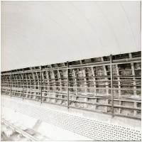 cca 1980 Budapest, metróépítés a föld alatt, 27 db vintage NEGATÍV, 6x6 cm