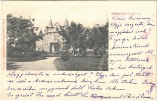 1900 Mosdós (Somogy), Pallavicini kastély. Divald