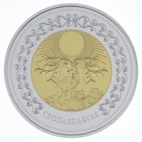 Csontos Attila DN Örök értékeink / Csodaszarvas aranyozott, ezüstözött fém emlékérem (39mm) T:PP