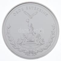 Csontos Attila DN "Örök értékeink / Himnusz" aranyozott, ezüstözött fém emlékérem (39mm) T...