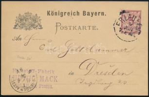 Német Államok-Bajorország 1884, German Provinces-Bavaria 1884
