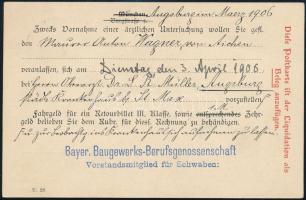 Német Államok-Bajorország 1906 German Provinces-Bavaria 1906