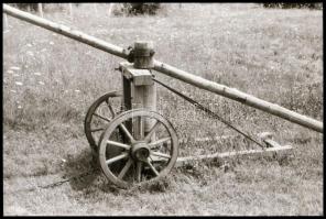 1986 Szélmalom Békés megyében, 9 db vintage NEGATÍV, 36x24 mm / windmill