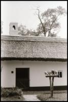 1986 Szélmalom Békés megyében, 9 db vintage NEGATÍV, 36x24 mm / windmill