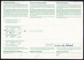 Switzerland 1985 Svájc 1985