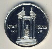 1988. "Kölcsey Ferenc" Ag emlékérem 43g T:BU