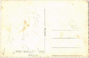 1941 Nagykőrös, fiatal férfi portéje. Foto Schillinger, photo (fl)