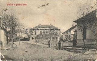 1911 Jászkisér, Városháza (szakadás / tear)