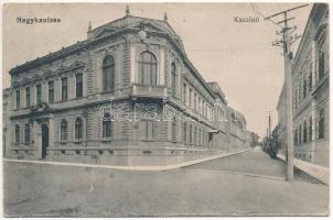 1917 Nagykanizsa, Kaszinó. Ifj. Wajdits József kiadása (ázott / wet damage)