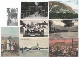 25 db főleg RÉGI történelmi magyar város képeslap vegyes minőségben / 25 mostly pre-1945 historical ...