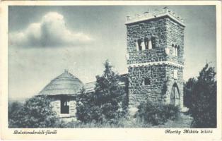 1939 Balatonalmádi-fürdő, Horthy Miklós kilátó