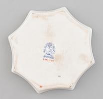 Herendi Viktória mintás tálka. Kézzel festett, jelzett. kopással. d: 11 cm