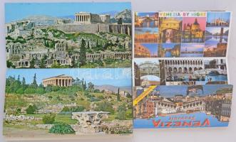 20 db MODERN külföldi leporello / 20 modern European leporellos