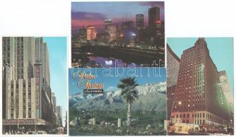 35 db MODERN Amerikai és Kanadai város képeslap / 35 modern American (USA) and Canadian) town-view p...