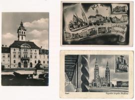 Szeged - 36 db főleg modern képeslap / 36 mostly modern postcards