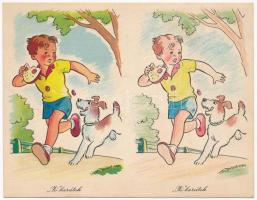 6 db MODERN színezhető motívum képeslap / 6 modern colorable motive postcards