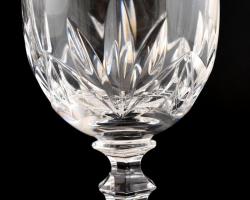 6 db kristály boros boros pohár. hibátlanok 21 cm