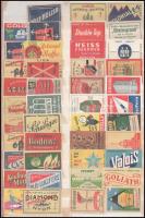 Külföldi gyufacímke gyűjtemény 1 db berakólapon