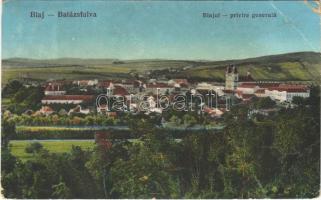 1913 Balázsfalva, Blasendorf, Blaj; látkép / general view (EB)