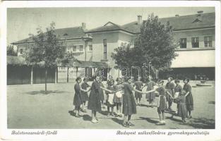 Zamárdi, Balatonzamárdi-fürdő; Budapest székesfőváros gyermeknyaralója (EK)