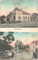1914 Vágfarkasd, Farkasd, Forcas, Vlkad nad Váhom, Vlcany; Lun kastély, Artézi kút / castle, well (Rb)