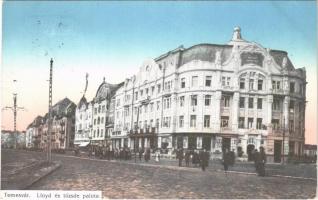 1913 Temesvár, Timisoara; Lloyd és tőzsde palota / palace and stock exchange