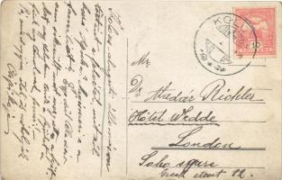 ~1910 Kolozs, Cojocna; Kolozs-alagúti vasútállomás, családi csoportkép / railway tunnel station, fam...