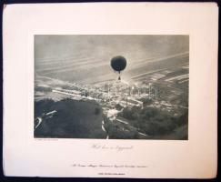 cca 1916 Érdekes Újság 10 db I. világháborús fotó kinígytva, Légrády testvérek nyomda 36x29 cm / 10 enlarged photos of WW. I. scenes