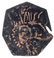 Bizánci Birodalom ~XII-XIII. század Br érme (0,98g) T:2- rep.
Byzantine Empire 12th-13th century Br...