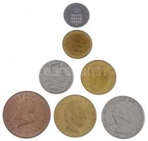 Monaco 1979. 1c-10Fr "III. Rainier" (7xklf) T:1-2
Monaco 1979. 1 Centime - 10 Francs &quo...