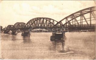 Komárom, Komárno; Most cez Dunaj / Duna híd / Donaubrücke / Danube bridge