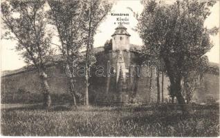 1918 Komárom, Komárno; Kőszűz a várban / castle wall (EK)