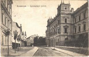 1919 Komárom, Komárno; Igazságügyi palota. Spitzer Sándor kiadása / Palace of Justice (EB)