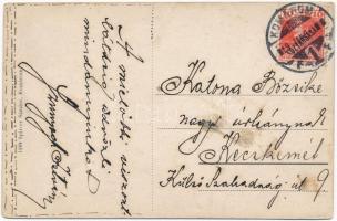 1919 Komárom, Komárno; Igazságügyi palota. Spitzer Sándor kiadása / Palace of Justice (EB)