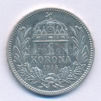 1915KB 1K Ag "Ferenc József" T:2 Adamo#K5.1