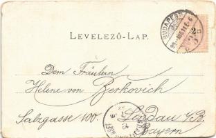 1899 Pomáz, Margitliget, Csobánka. Divald Károly 174. sz. (szakadás / tear)